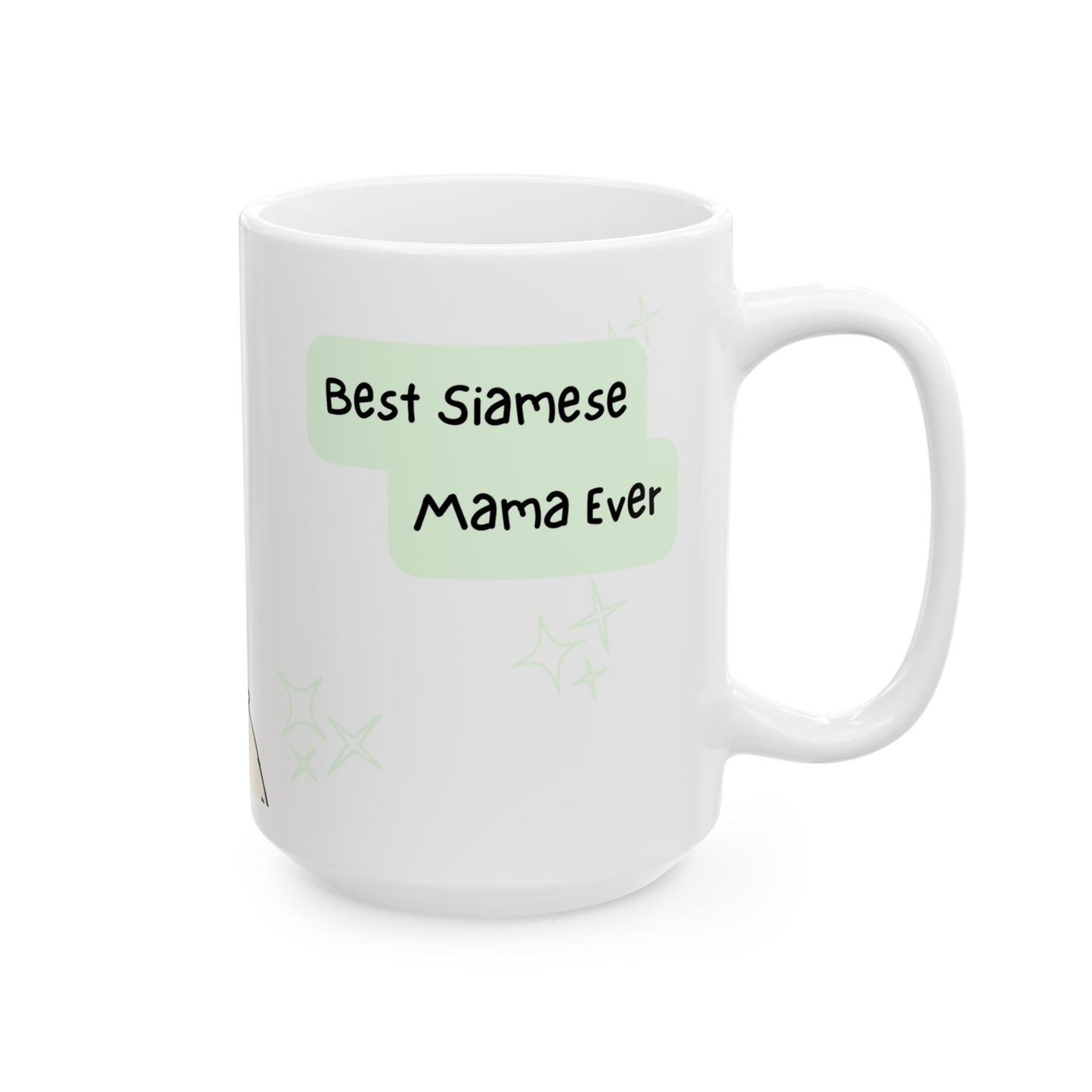 Siamese Peek-a-Boo Mug | Best Siamese Mama Gift