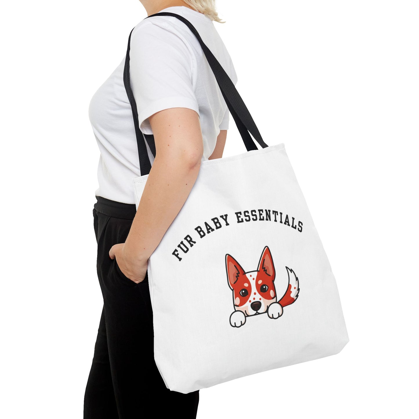 Red Heeler FurBaby Tote Bag