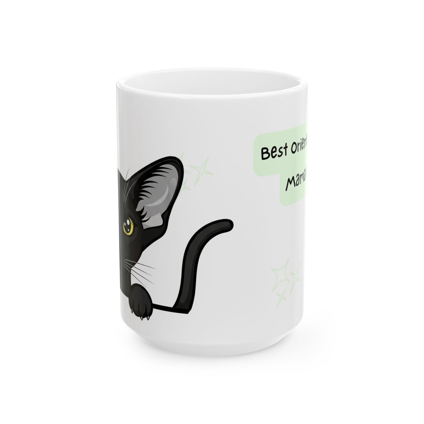 Oriental Shorthair Peek-a-Boo Mug | Best Oriental Shorthair Mama Gift