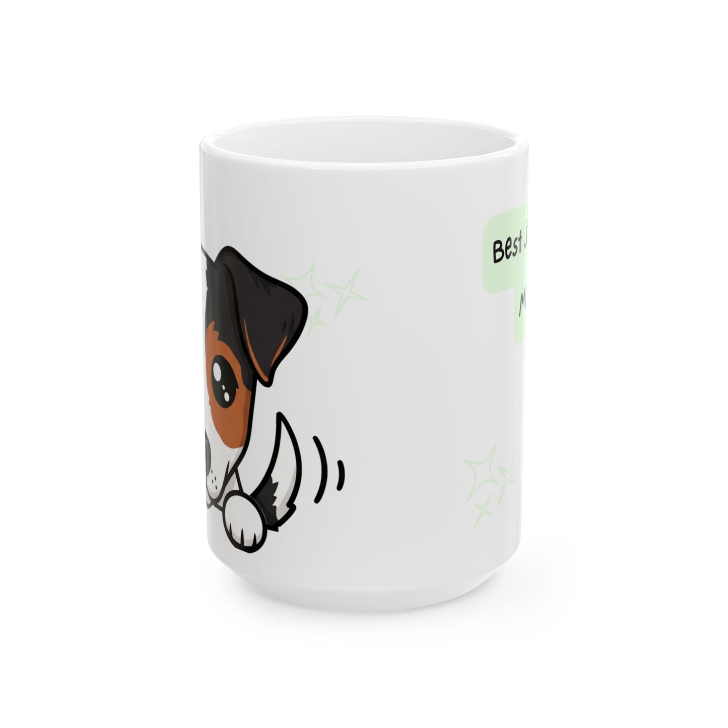 Jack Russell Terrier Peek-a-Boo Mug | Best Jack Russell Mama