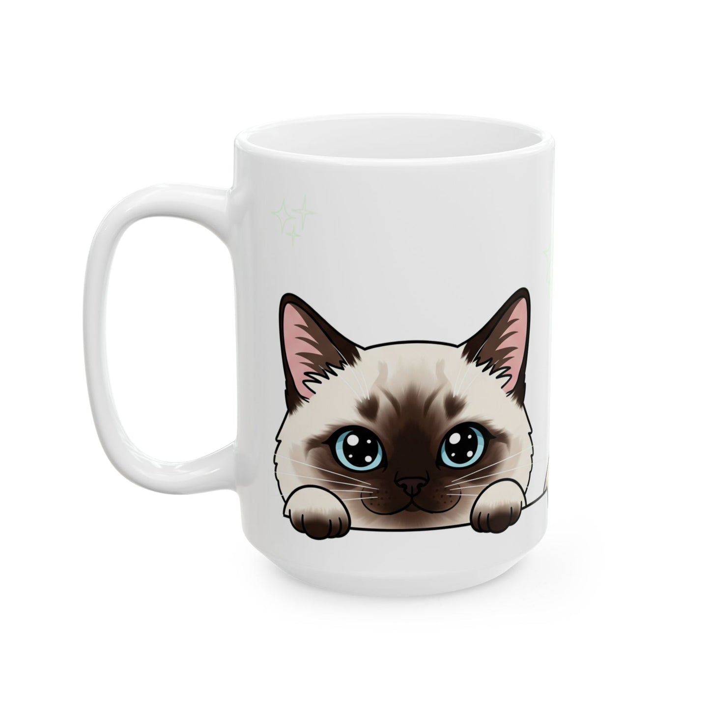 Siamese Peek-a-Boo Mug | Best Siamese Mama Gift