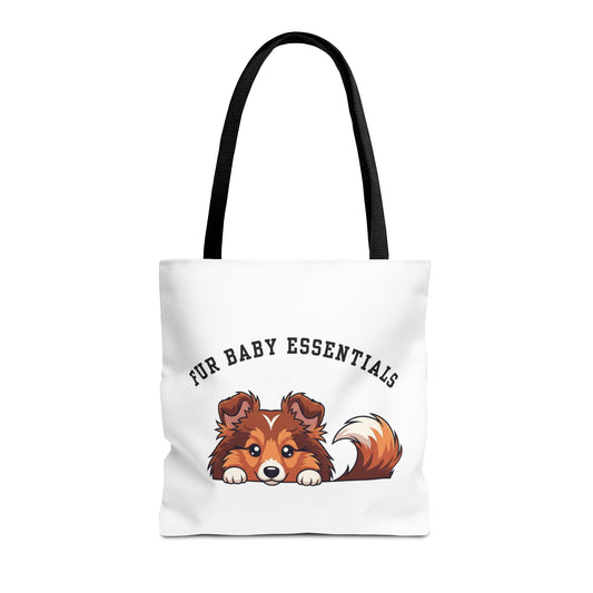 Sheltie FurBaby Tote Bag