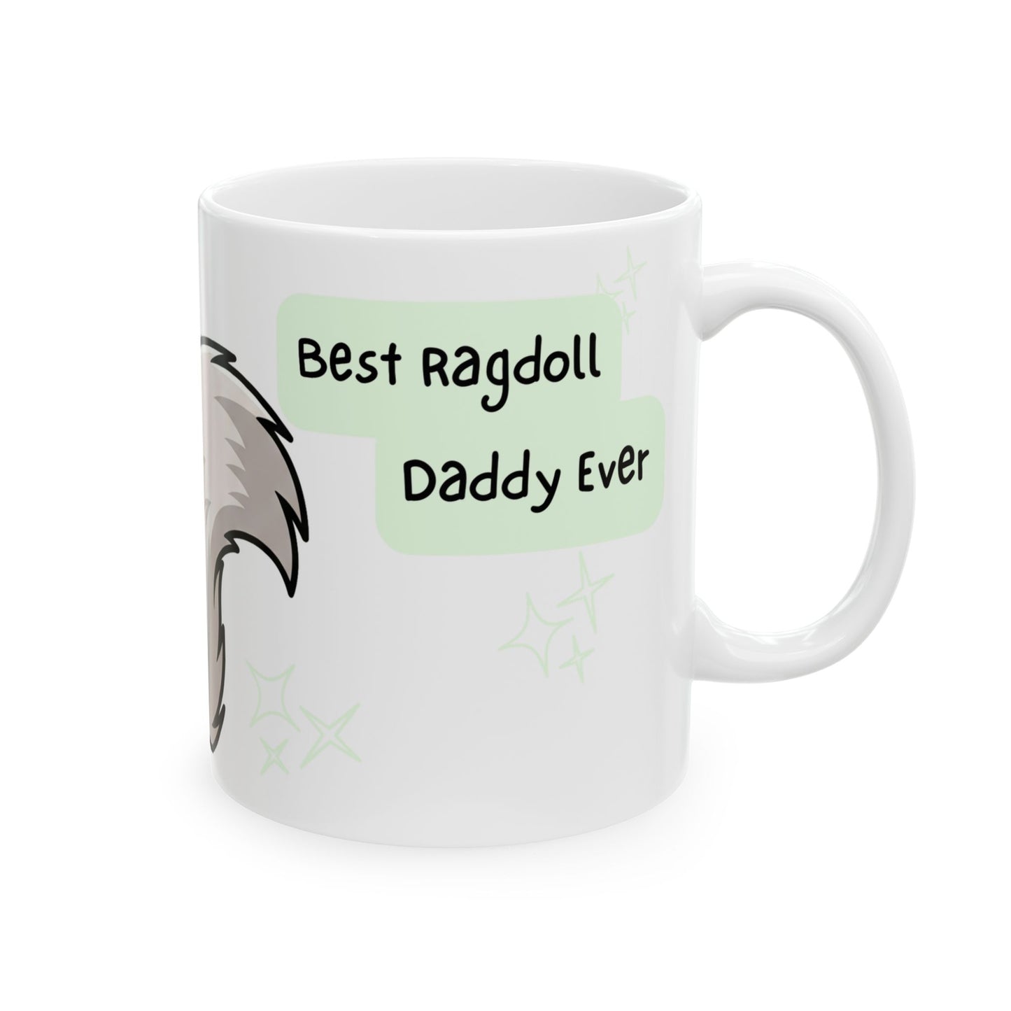 Ragdoll Peek-a-Boo Mug | Best Ragdoll Daddy Gift