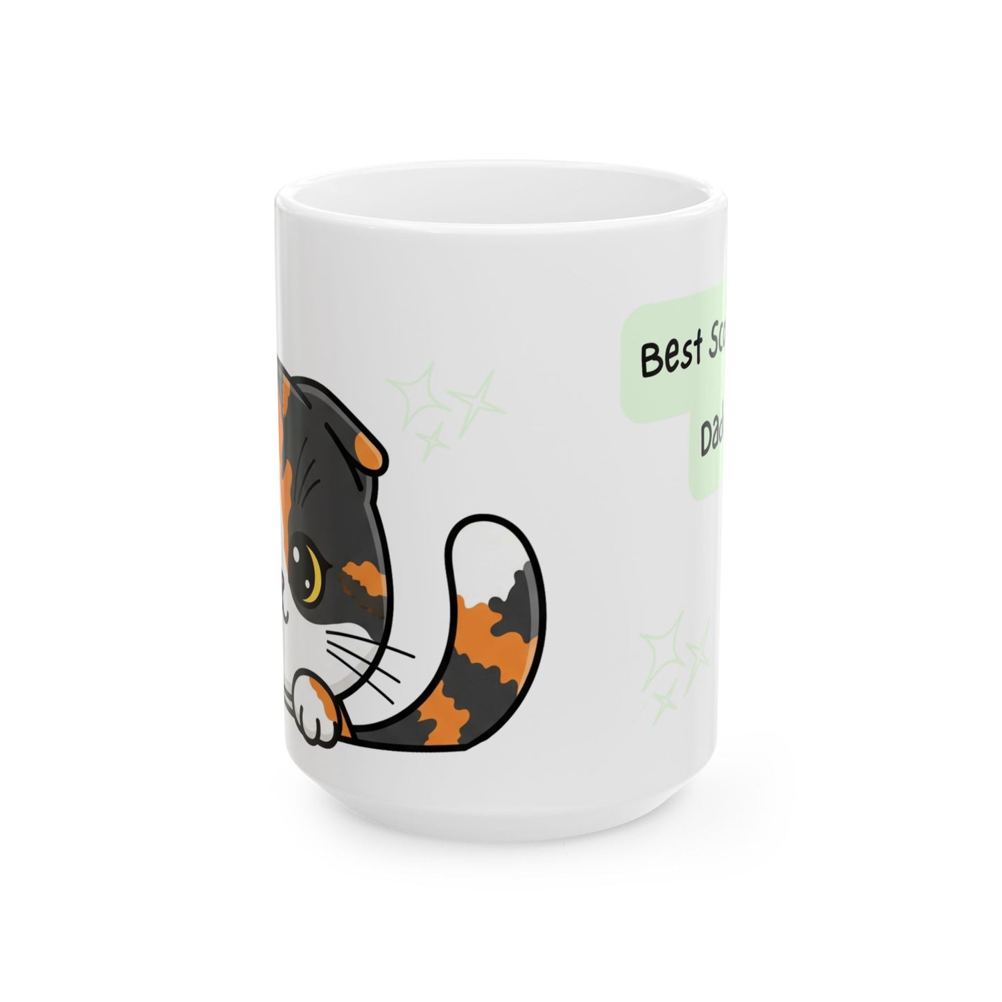 Scottish Fold Peek-a-Boo Mug | Best Scottish Fold Daddy