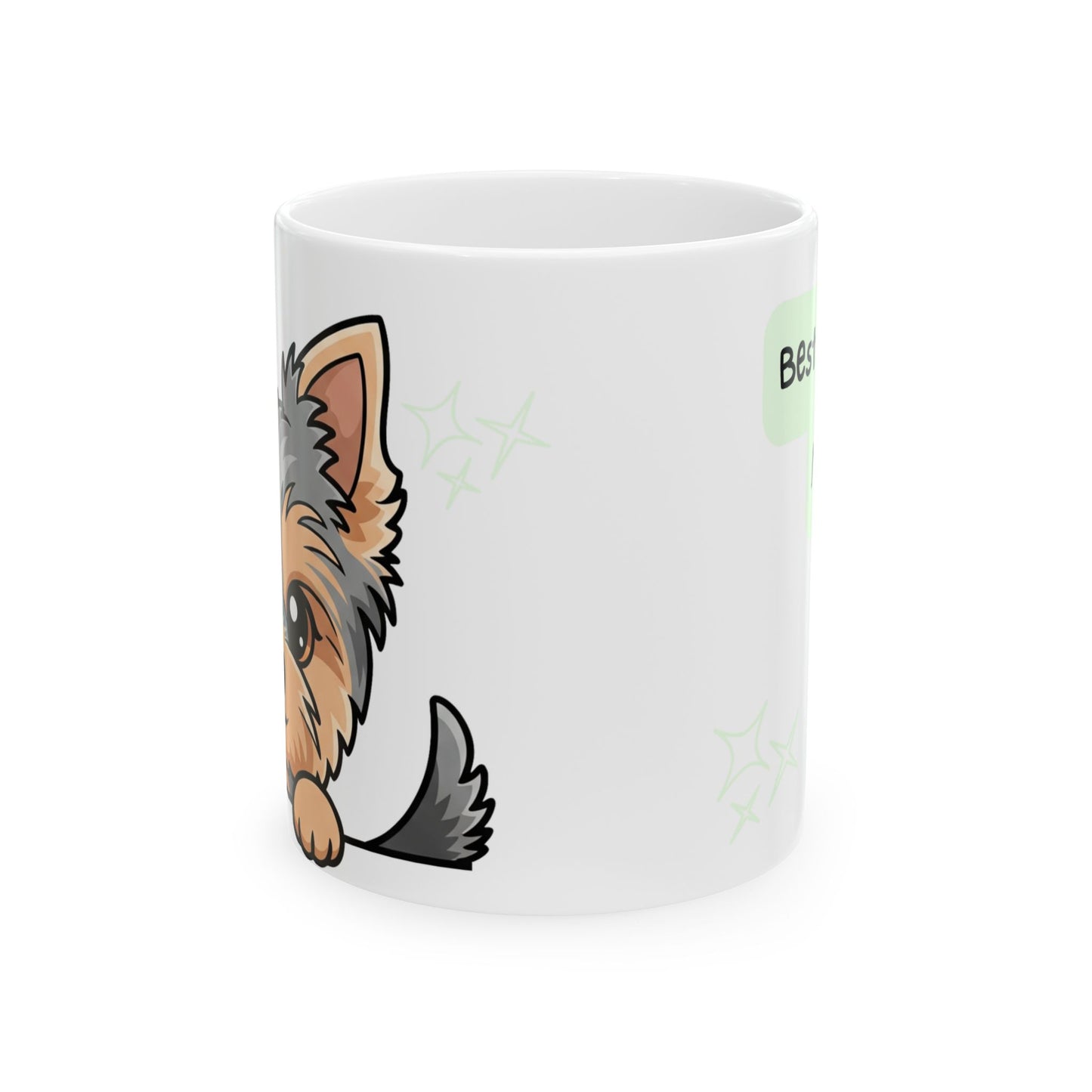 Yorkshire Terrier Peek-a-Boo Mug | Best Yorkie Mama Gift