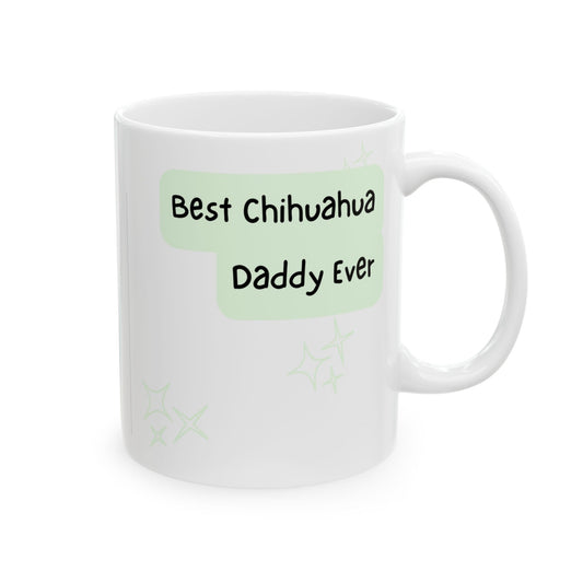 Chihuahua Peek-a-Boo Mug | Best Chihuahua Daddy Gift