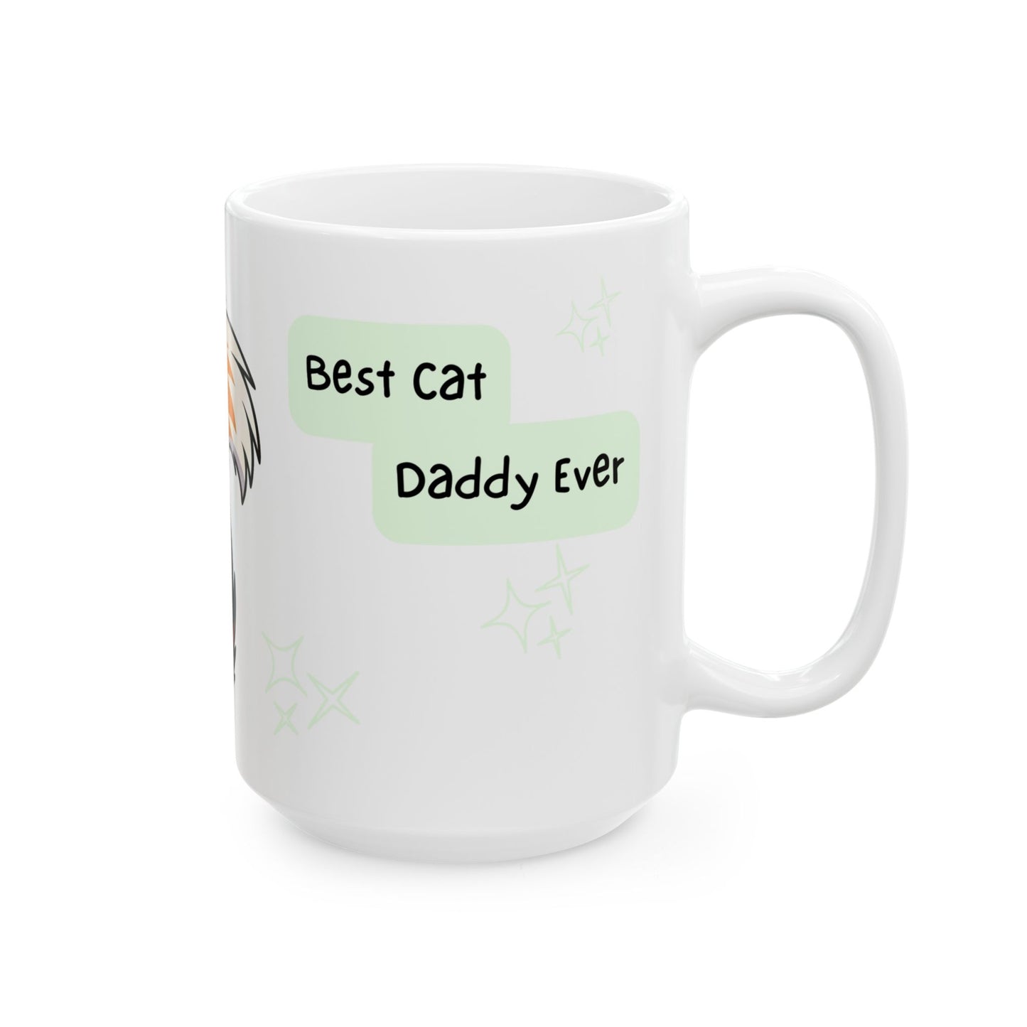 Cat Peek-a-Boo Mug | Best Cat Daddy Gift