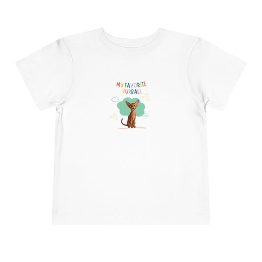 Abyssinian Favorite Furball Toddler Tee