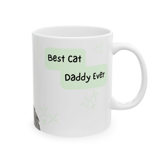 Cat Peek-a-Boo Mug | Best Cat Daddy Gift