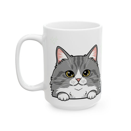Cat Peek-a-Boo Mug | Best Cat Mama Gift