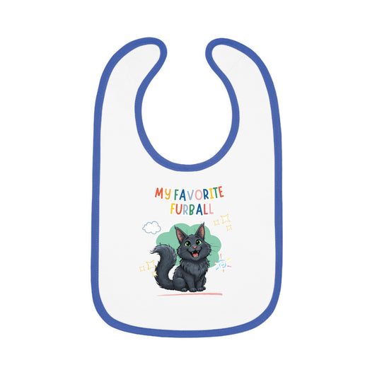 Maine Coon Favorite Furball Baby Bib