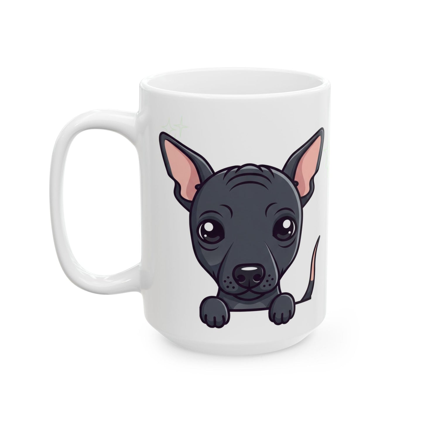 Peruvian Hairless Peek-a-Boo Mug | Best Hairless Dog Mama Gift