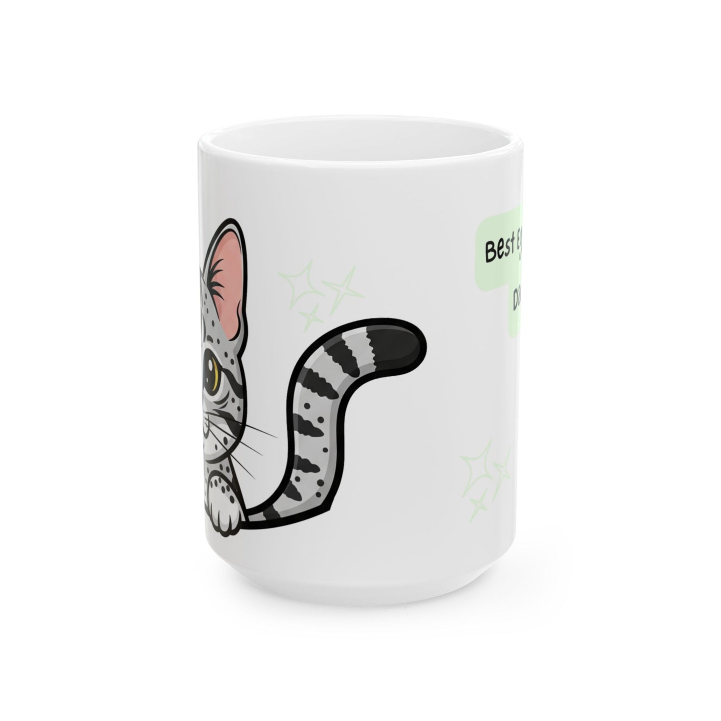 Egyptian Mau Peek-a-Boo Mug | Best Egyptian Mau Daddy