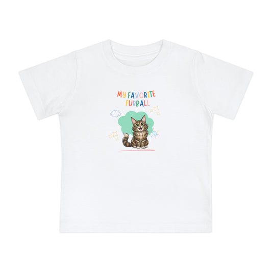 Maine Coon Favorite Furball Baby Tee