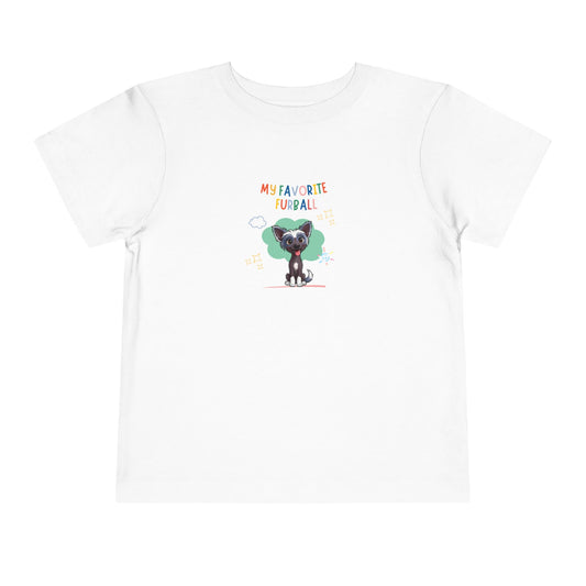 Chinese Crested Favorite Furball Toddler Tee