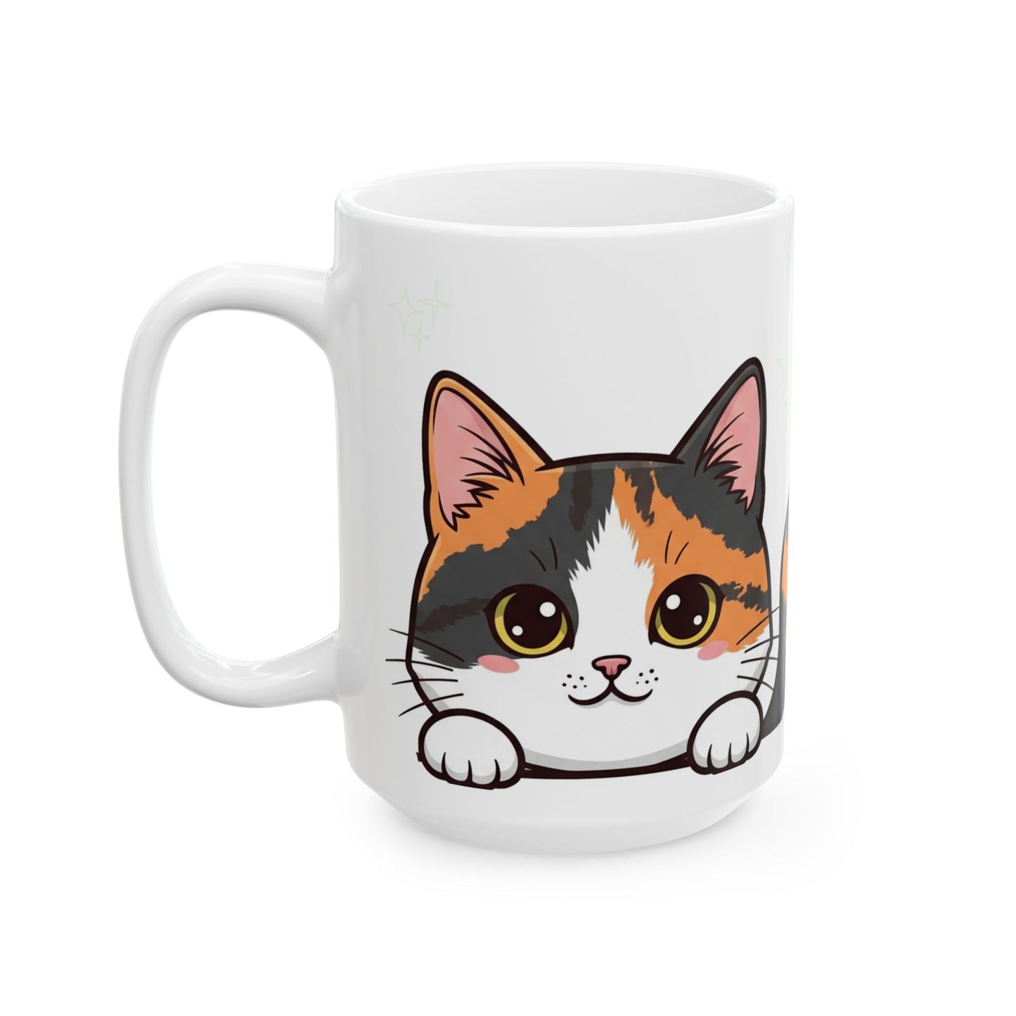 Cat Peek-a-Boo Mug | Best Cat Mama Gift