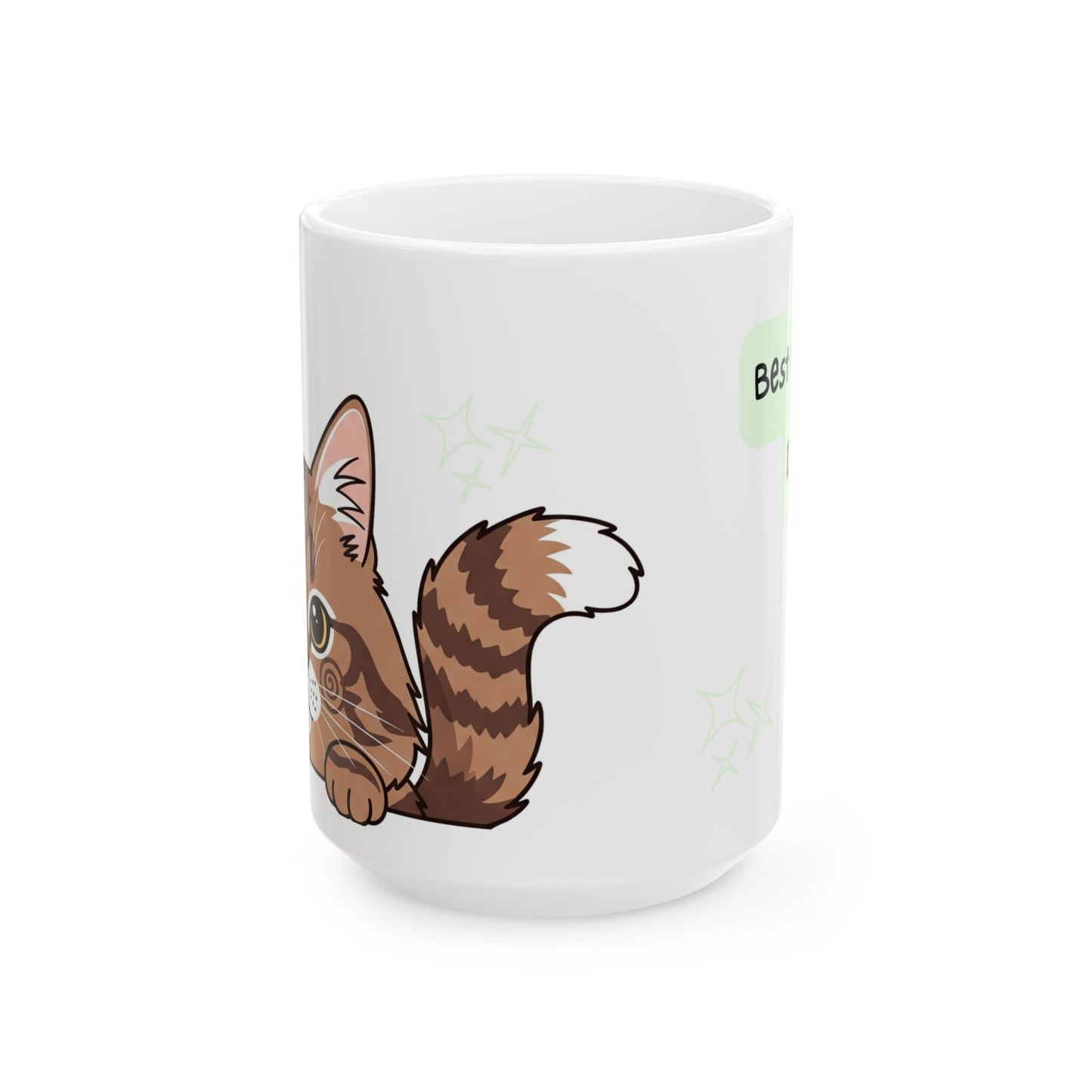 Cat Peek-a-Boo Mug | Best Cat Daddy Gift