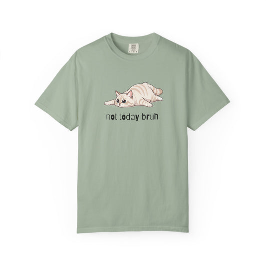 Long hair cream cat Not Today Bruh T-Shirt
