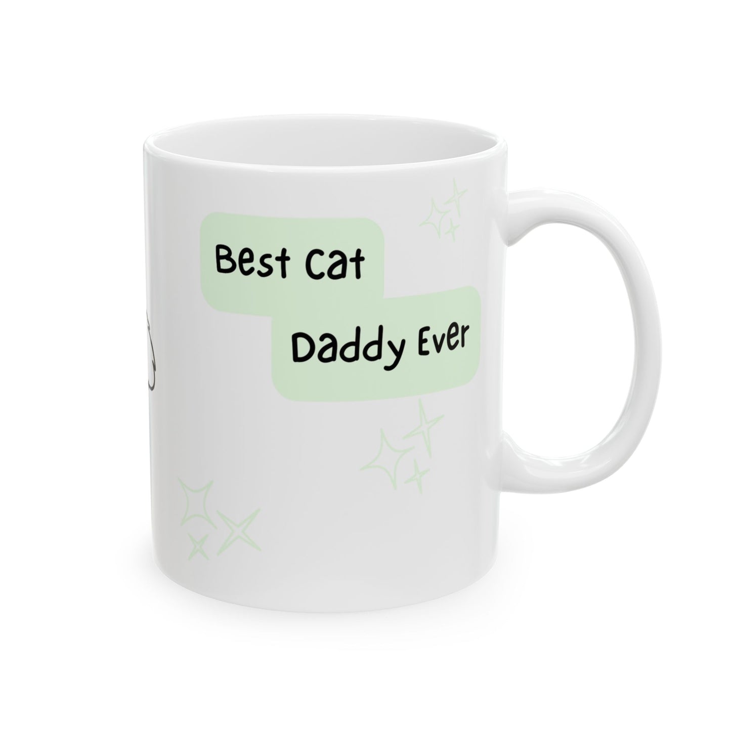 Cat Peek-a-Boo Mug | Best Cat Daddy Gift