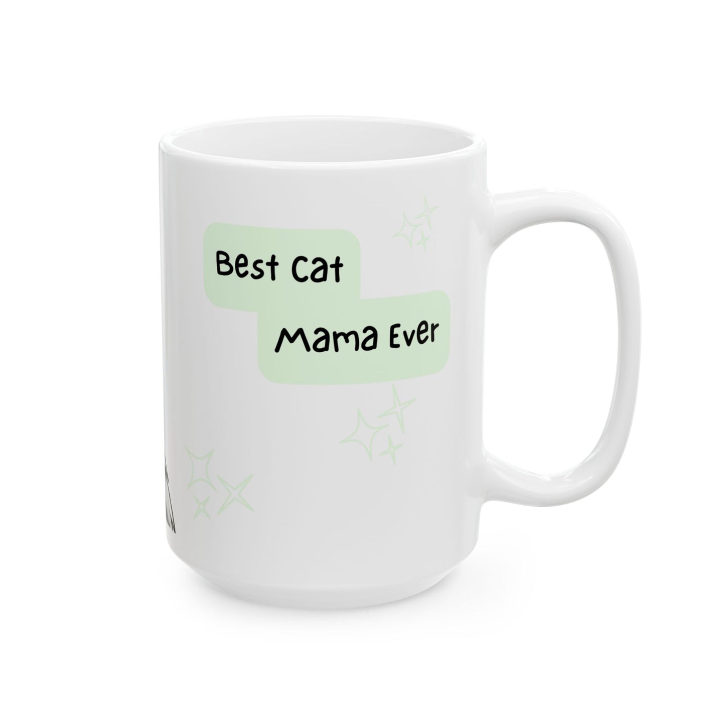 Cat Peek-a-Boo Mug | Best Cat Mama Gift