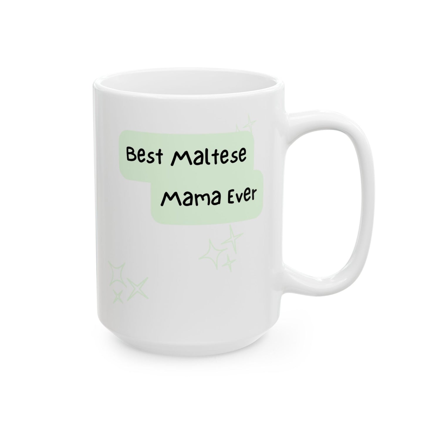 Maltese Peek-a-Boo Mug | Best Maltese Mama Gift