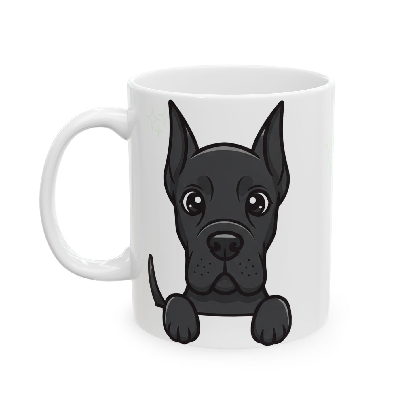Great Dane Peek-a-Boo Mug | Best Great Dane Mama Gift