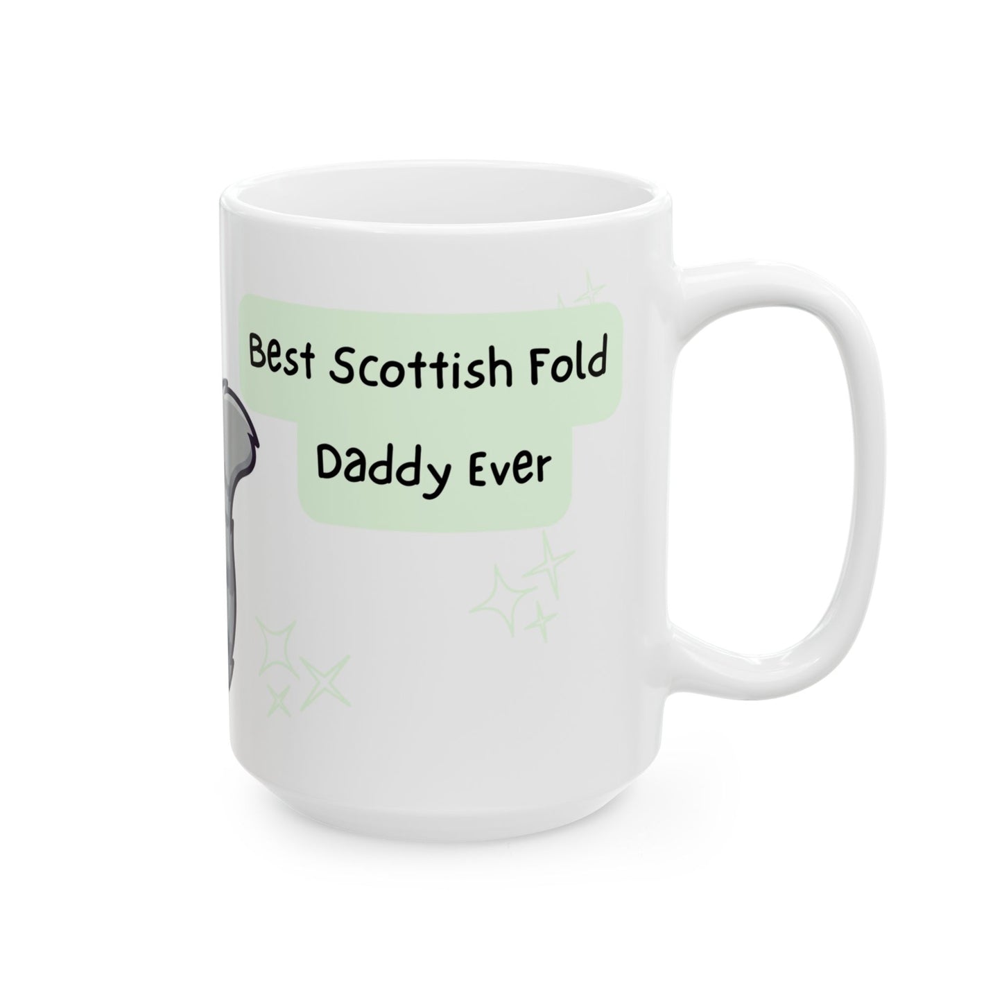 Scottish Fold Peek-a-Boo Mug | Best Scottish Fold Daddy
