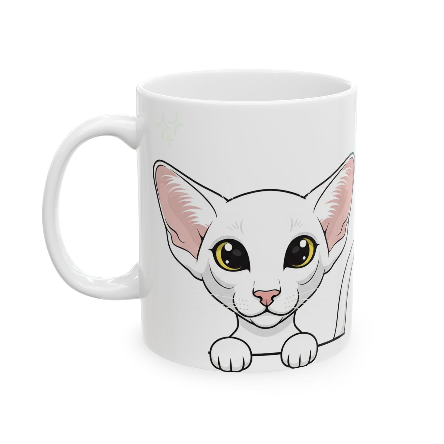 Oriental Shorthair Peek-a-Boo Mug | Best Oriental Shorthair Daddy Gift