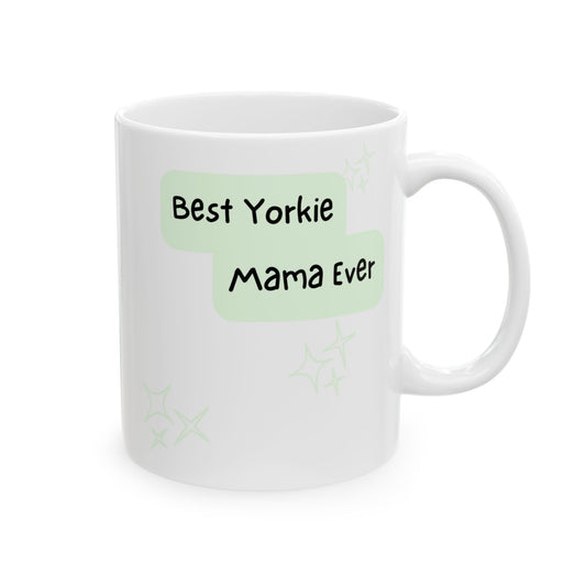 Yorkshire Terrier Peek-a-Boo Mug | Best Yorkie Mama Gift