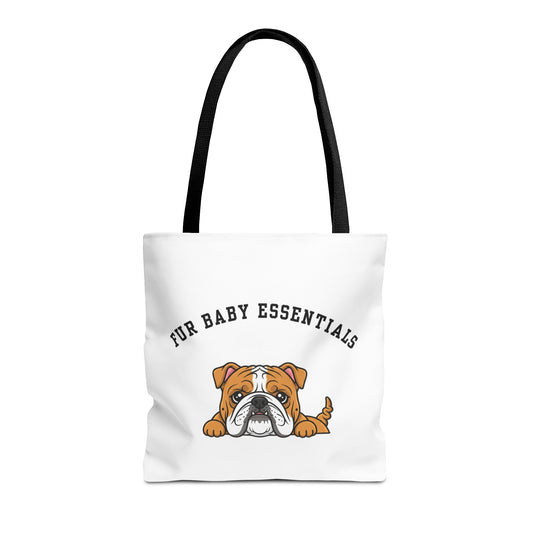 Bulldog FurBaby Tote Bag