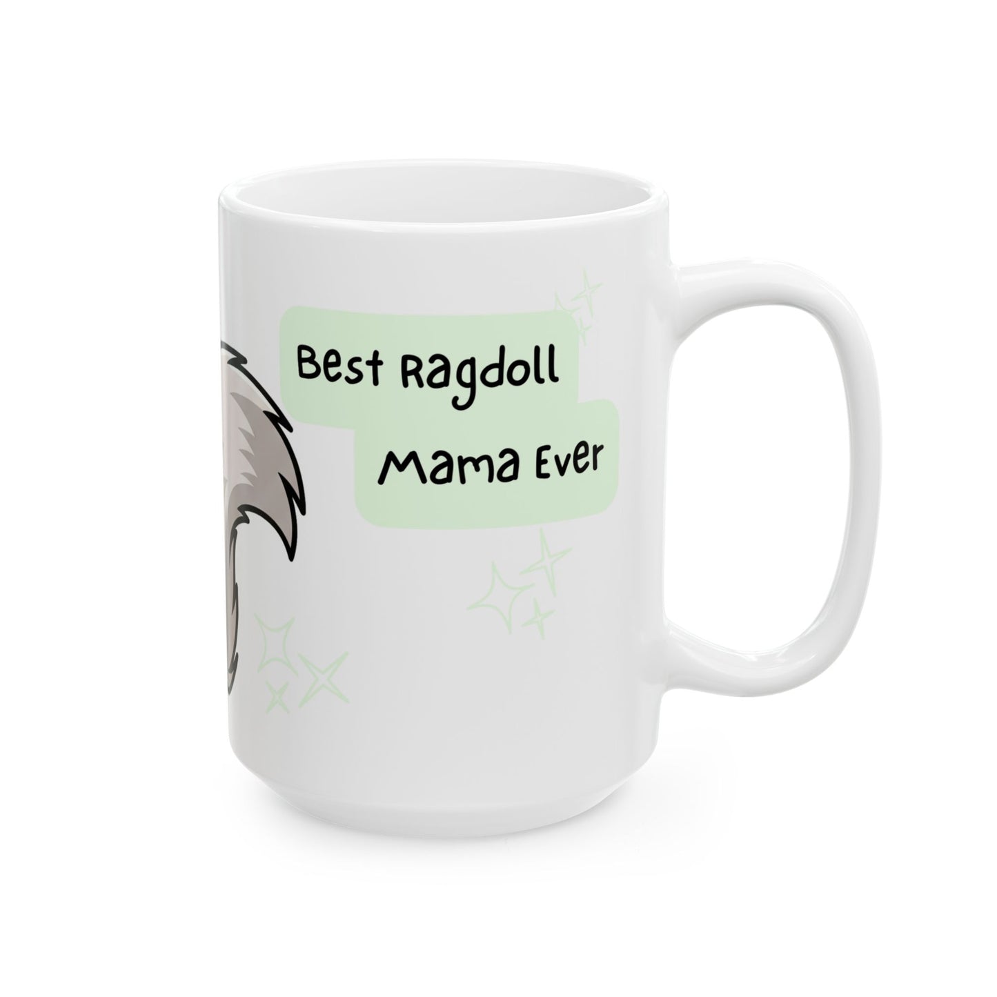 Ragdoll Peek-a-Boo Mug | Best Ragdoll Mama Gift