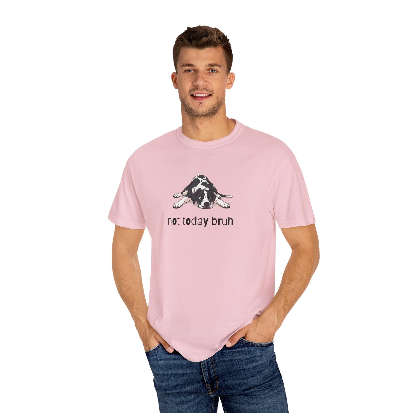 Great Dane Not Today Bruh T-Shirt