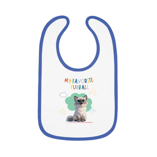 Ragdoll Favorite Furball Baby Bib