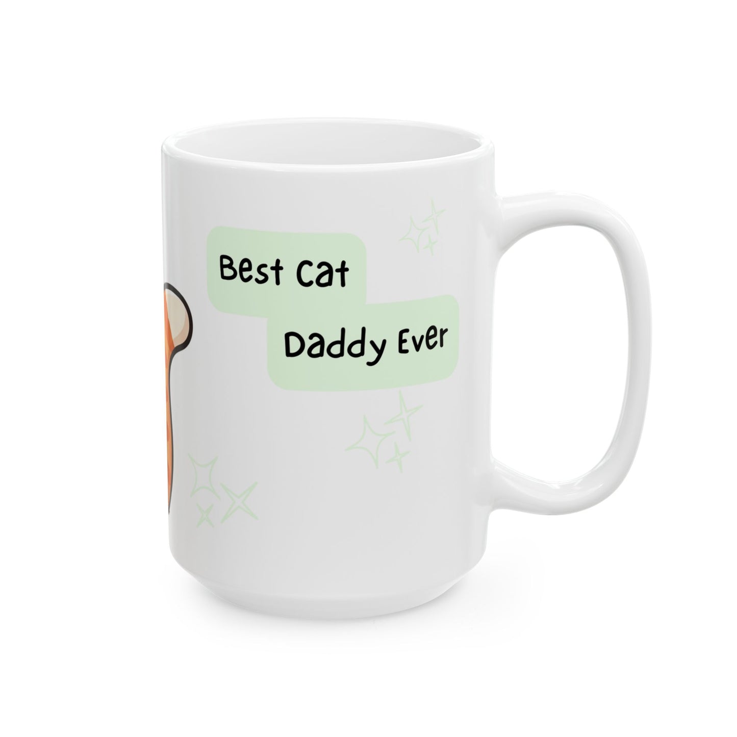 Cat Peek-a-Boo Mug | Best Cat Daddy Gift