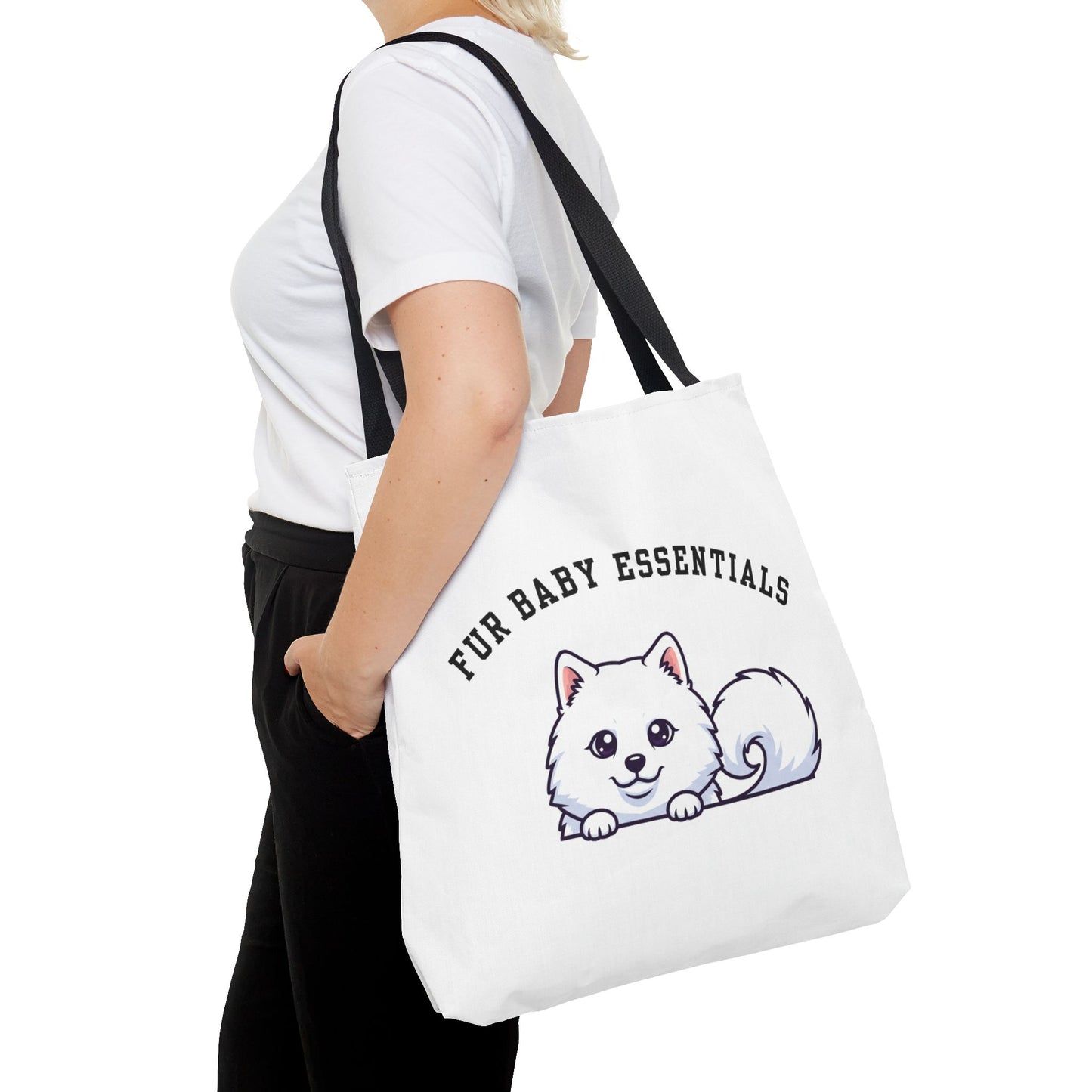 Samoyed FurBaby Tote Bag