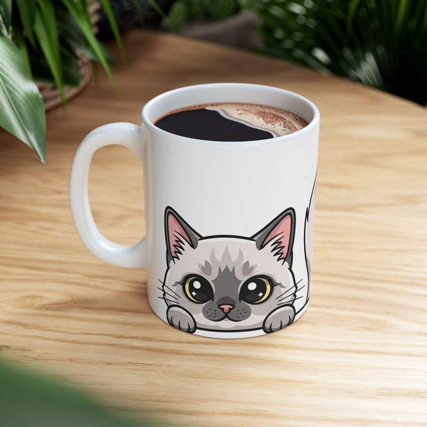 Ragdoll Peek-a-Boo Mug | Best Ragdoll Daddy Gift