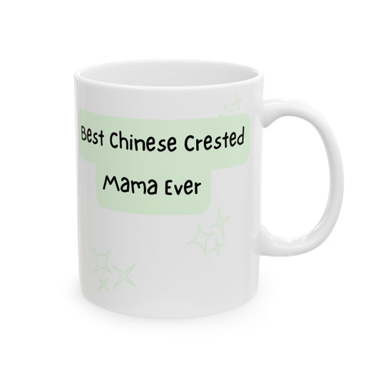 Chinese Crested Peek-a-Boo Mug | Best Chinese Crested Mama Gift