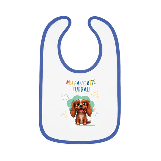 Cavalier Favorite Furball Baby Bib