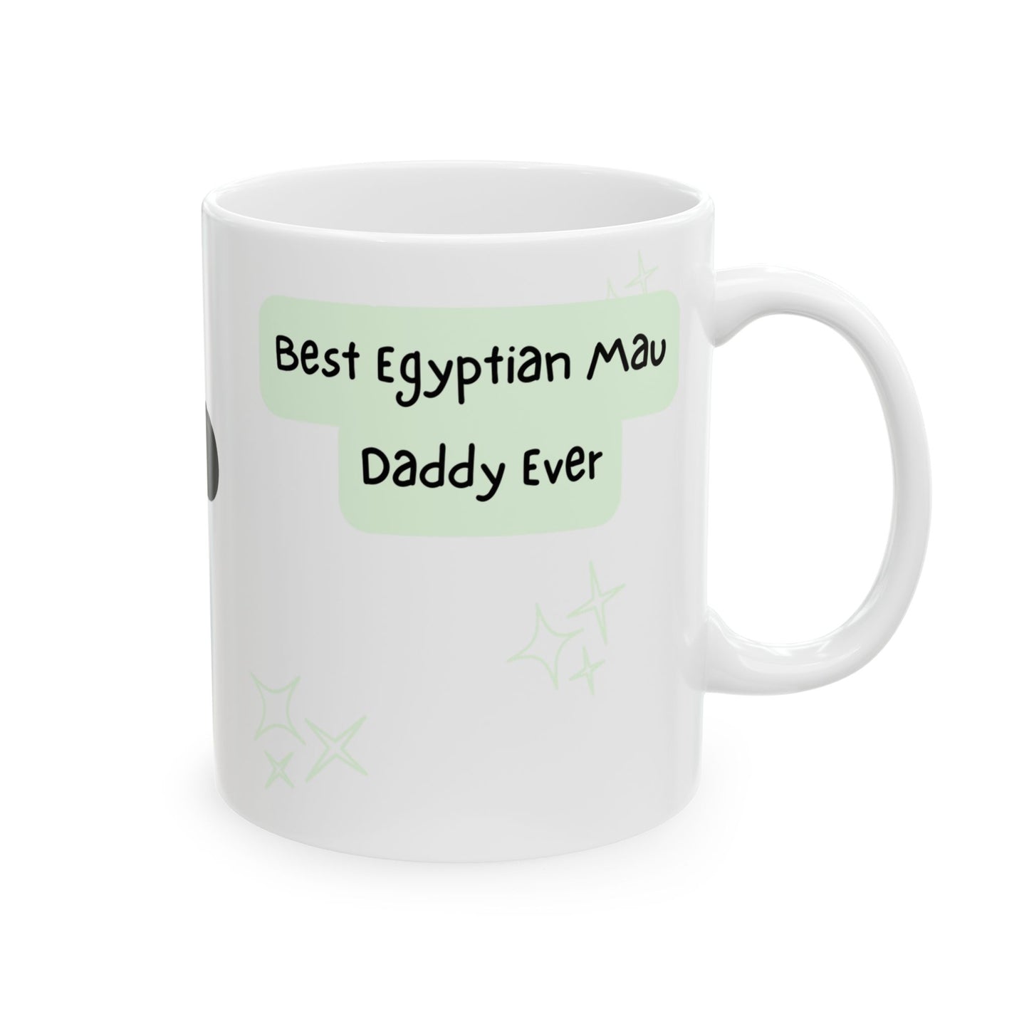 Egyptian Mau Peek-a-Boo Mug | Best Egyptian Mau Daddy