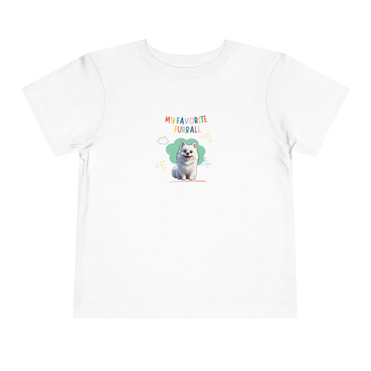 Samoyed Favorite Furball Toddler Tee