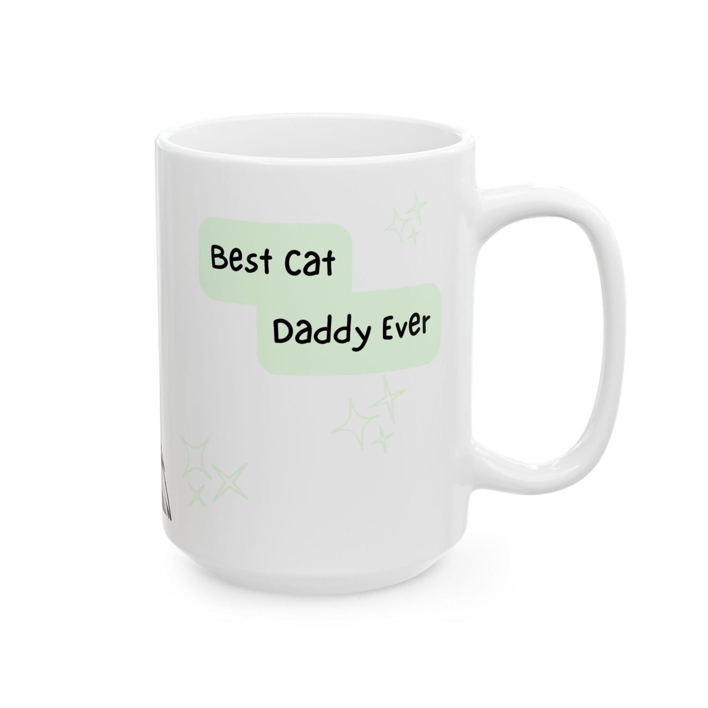 Cat Peek-a-Boo Mug | Best Cat Daddy Gift