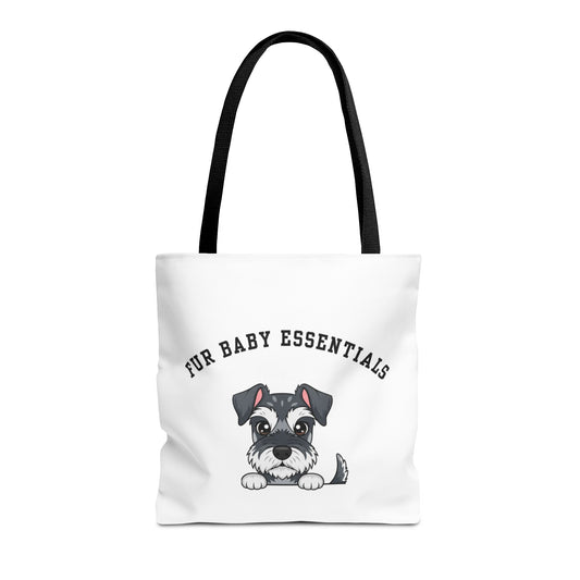 Schnauzer FurBaby Tote Bag