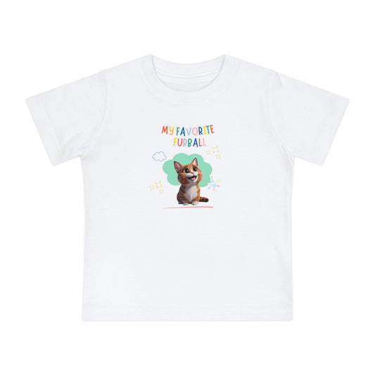 Munchkin Cat Favorite Furball Baby Tee