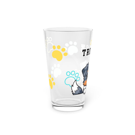 Aussie Tiny Trouble Pint Glass