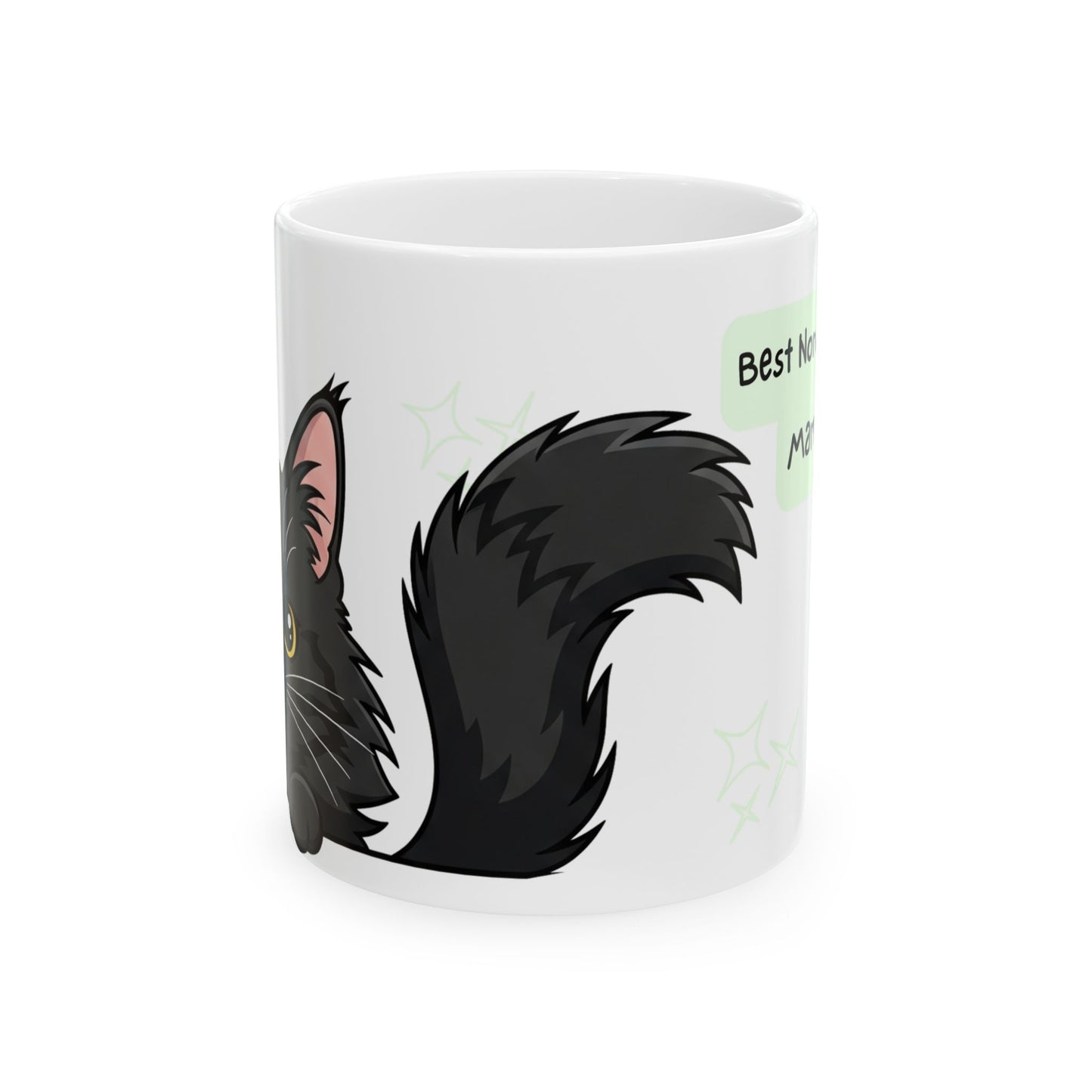 Norwegian Forest Cat Peek-a-Boo Mug | Best Norwegian Forest Mama Gift
