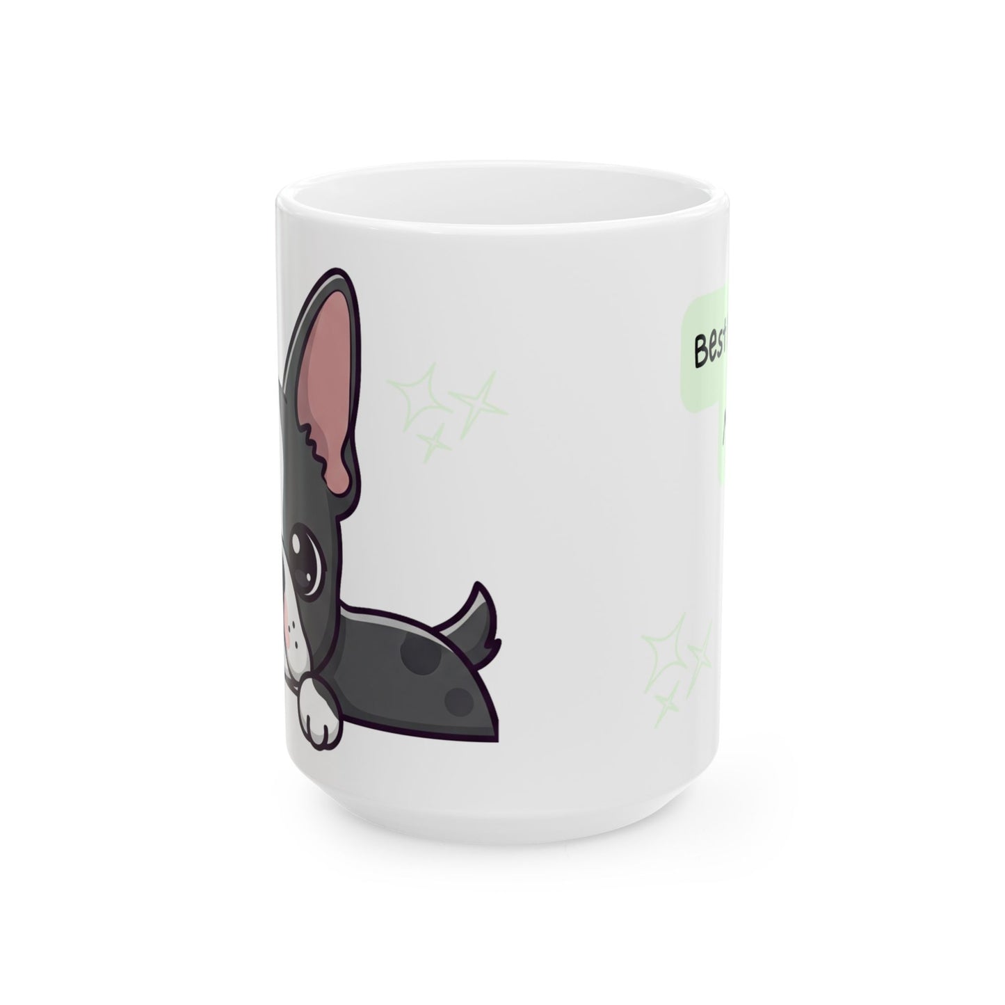 French Bulldog Peek-a-Boo Mug | Best Frenchie Mama Gift
