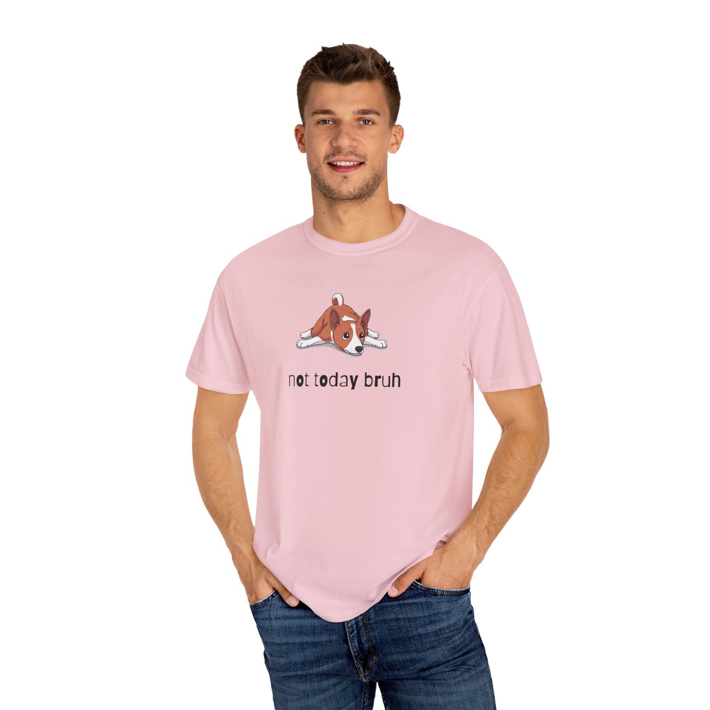 Basenji Not Today Bruh T-Shirt