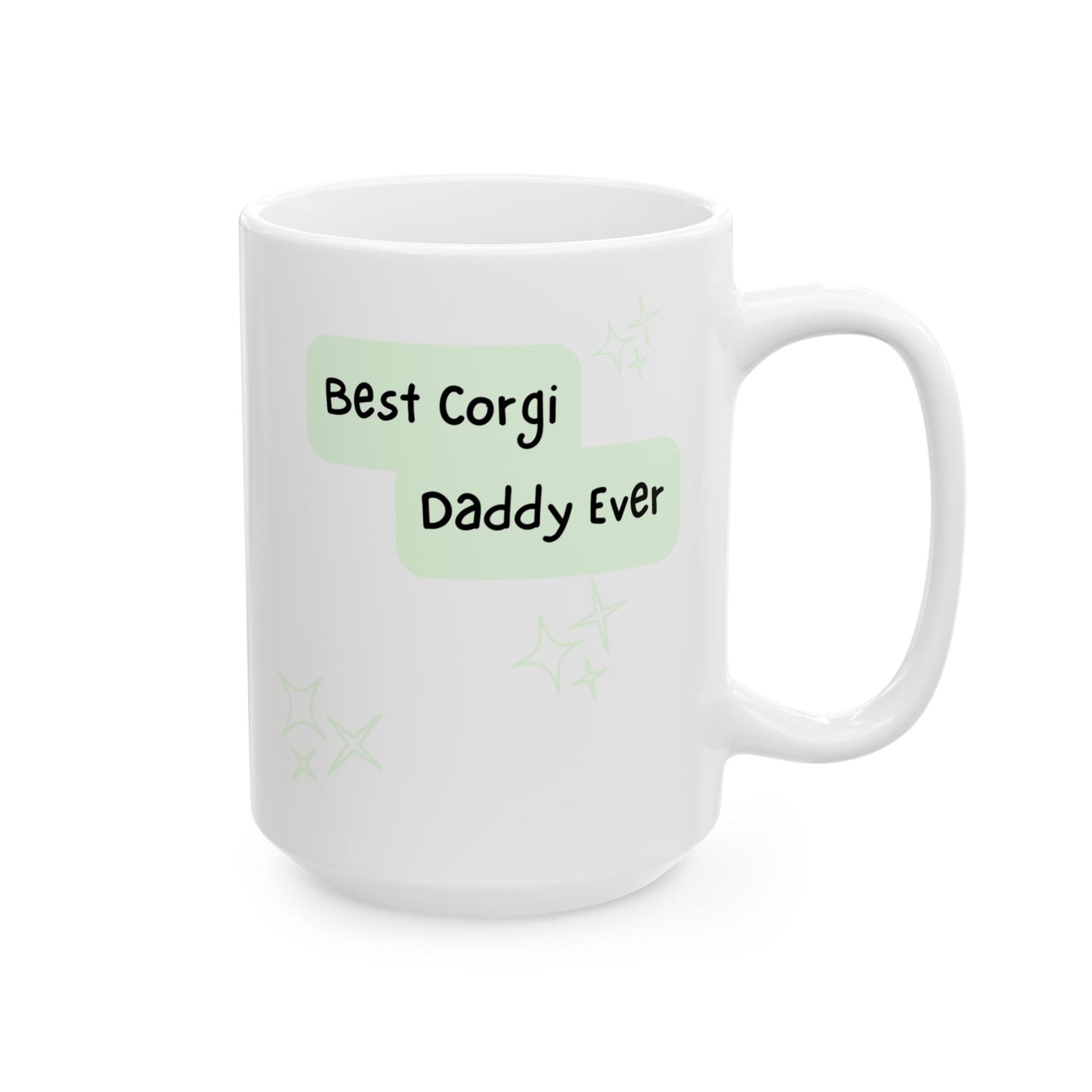 Corgi Peek-a-Boo Mug | Best Corgi Daddy Gift