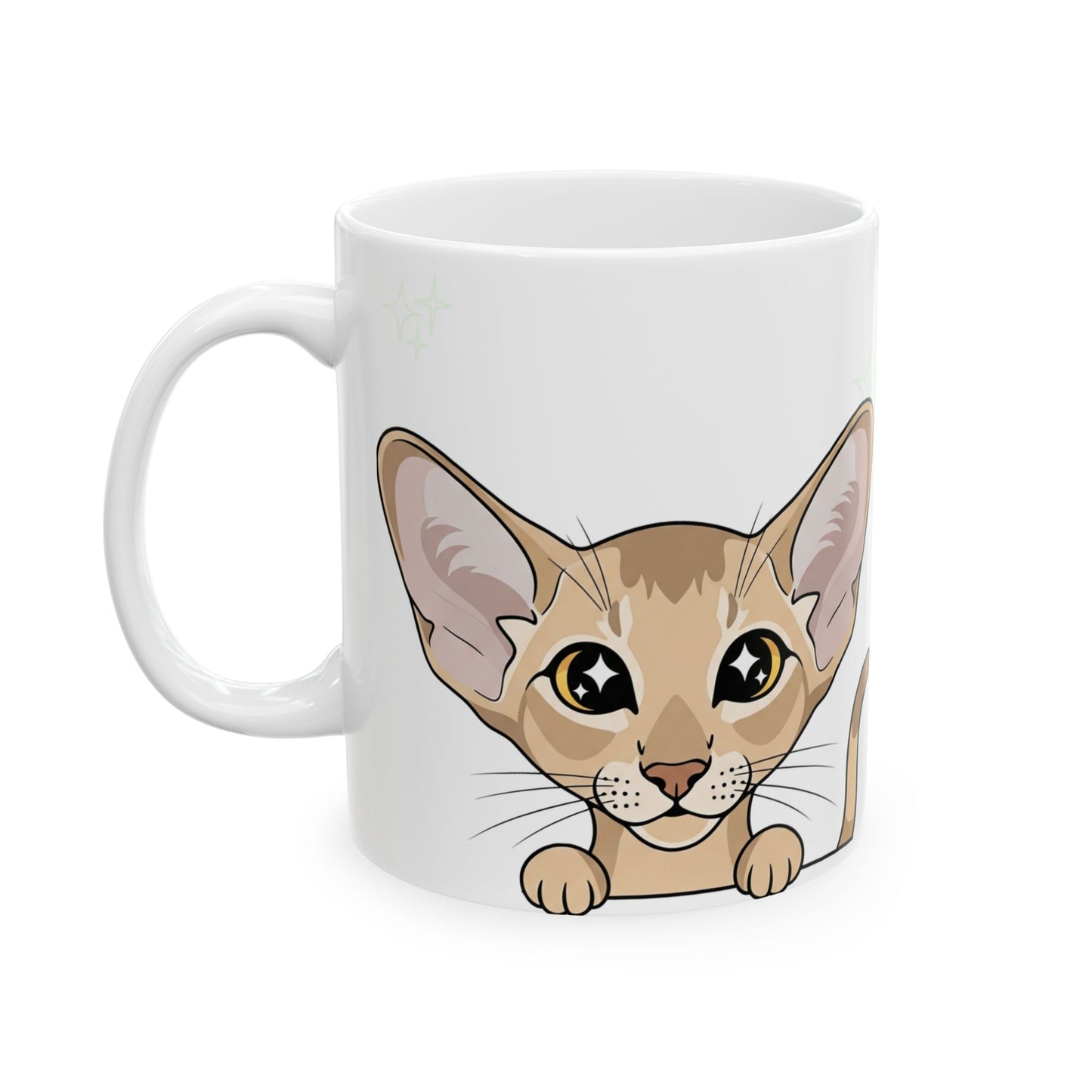 Oriental Shorthair Peek-a-Boo Mug | Best Oriental Shorthair Mama Gift