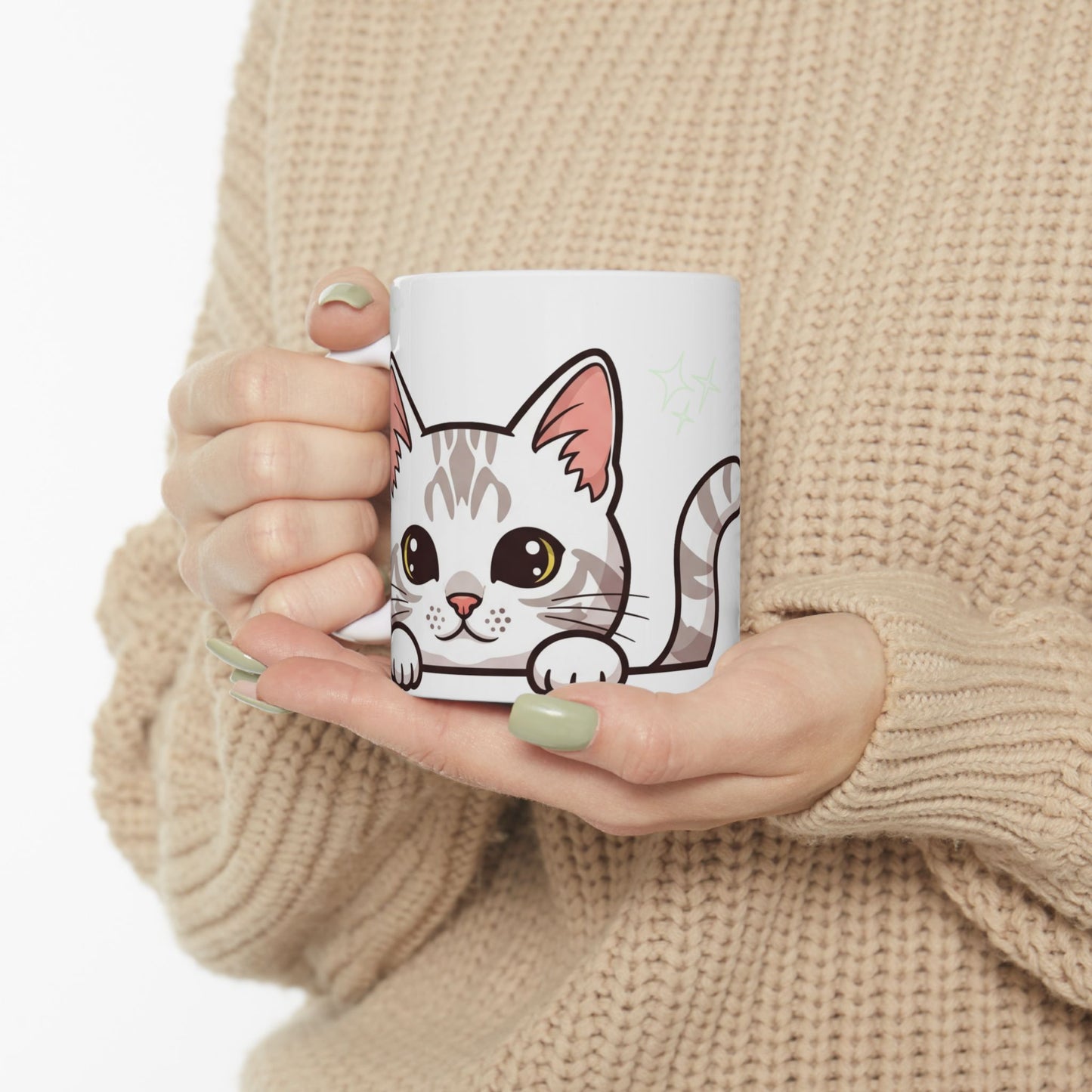 Bengal Peek-a-Boo Mug | Best Bengal Daddy Gift